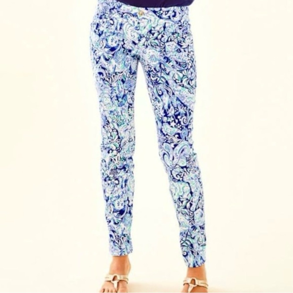 EEUC Lilly Pulitzer Kelly Pants in “60 Animals”